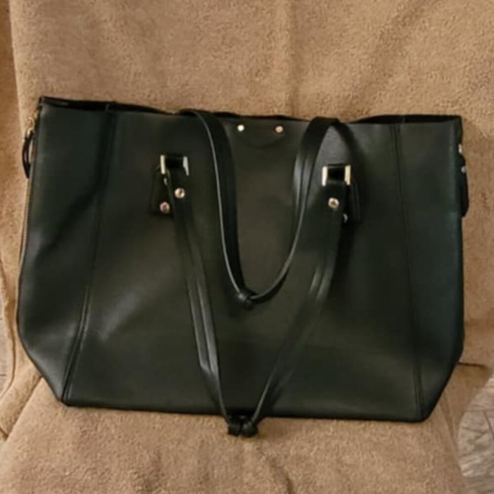 Topshop Black Tote Shoulder Bag